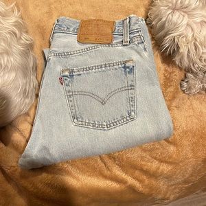 Rare 1970’s Vintage Levi 501 Button Fly Jeans